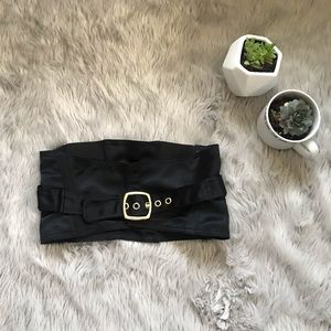 NWOT Free People Black Waist Belt